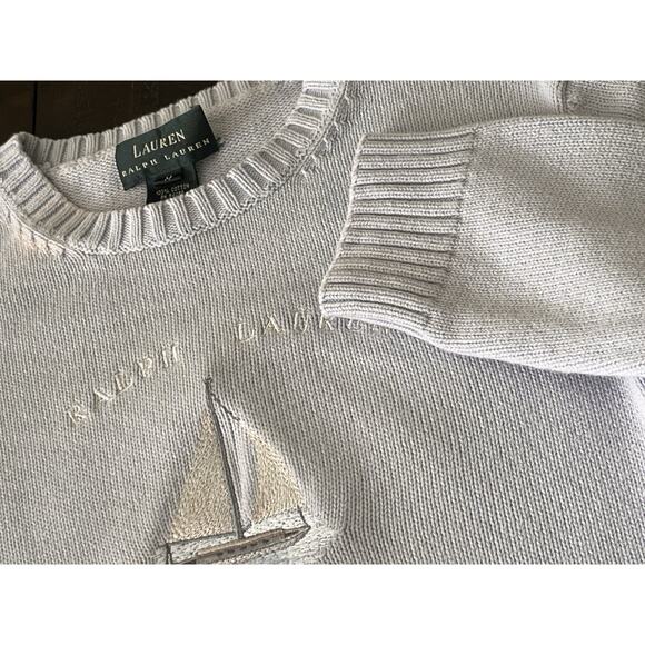 Ralph Lauren Sweaters - Vintage Lauren Ralph Lauren Sweater Women’s Medium Embroidered Sailboat